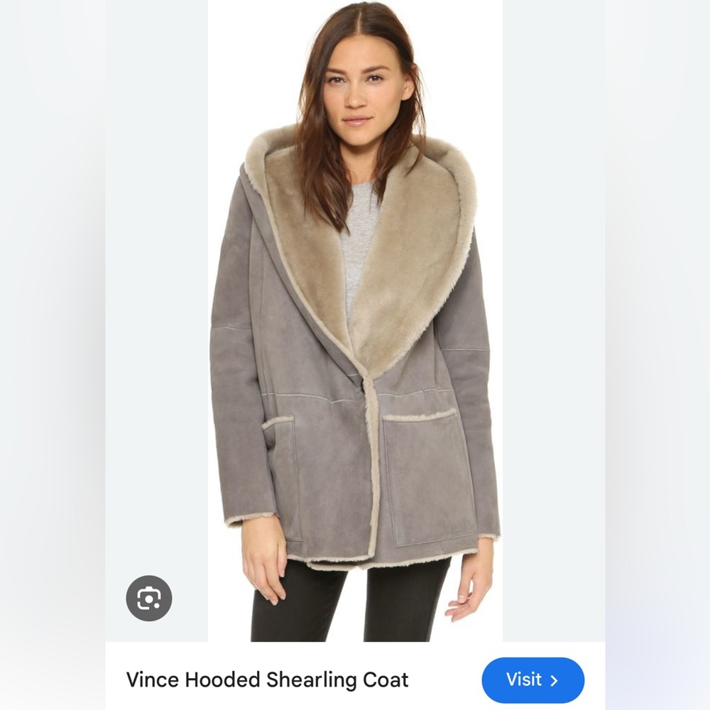 Vince Shearling Coat size M